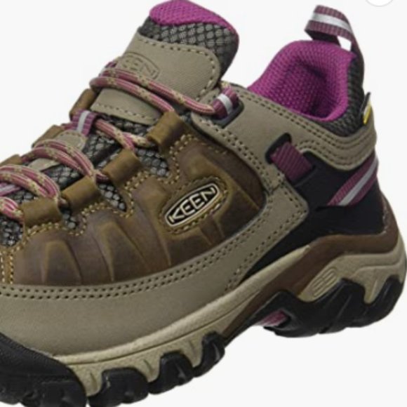 NEW Keen Womens Targhee 3 Low Height Waterproof Hiking Shoe Sz 9 brown - Picture 1 of 9
